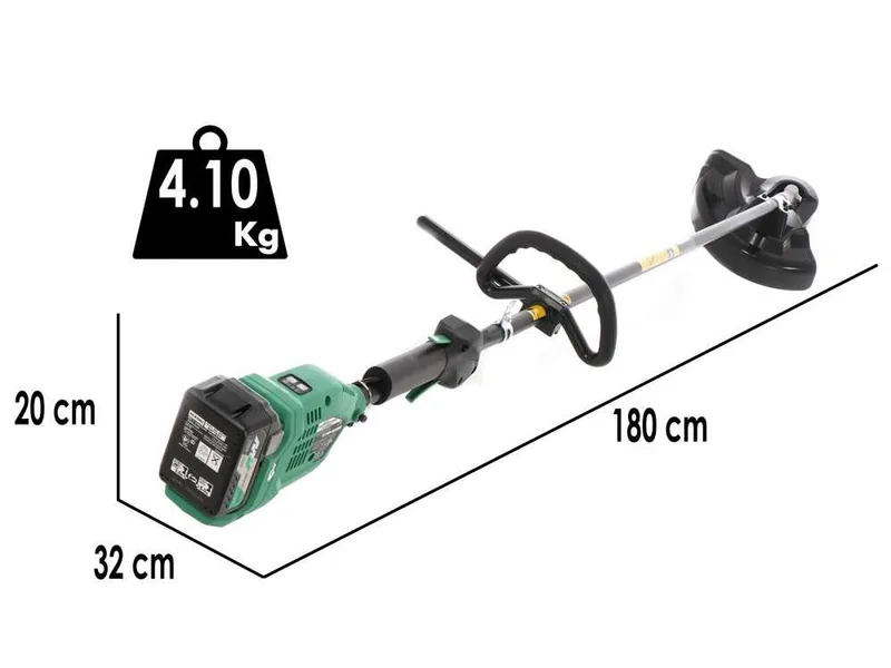 HiKOKI CG36DB - Débroussailleuse à batterie - 36V 2.5Ah