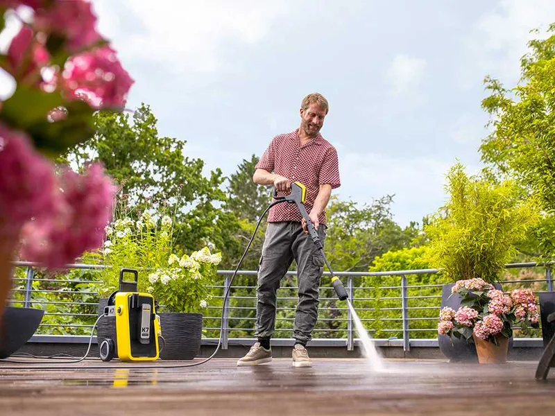 Karcher K7 Comfort Premium Connect - Nettoyeur haute pression à eau froide - 130 bars - 420 L/h