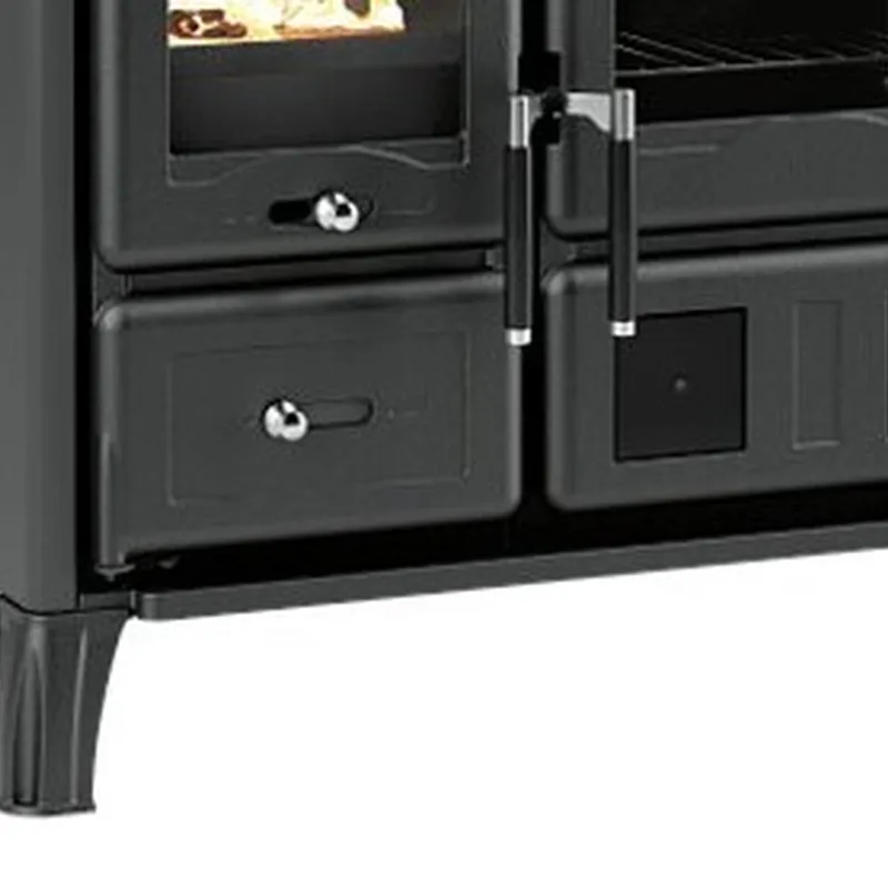 La Nordica GARDENIA.16 Acier - Noir anthracite Cuisinière à bois