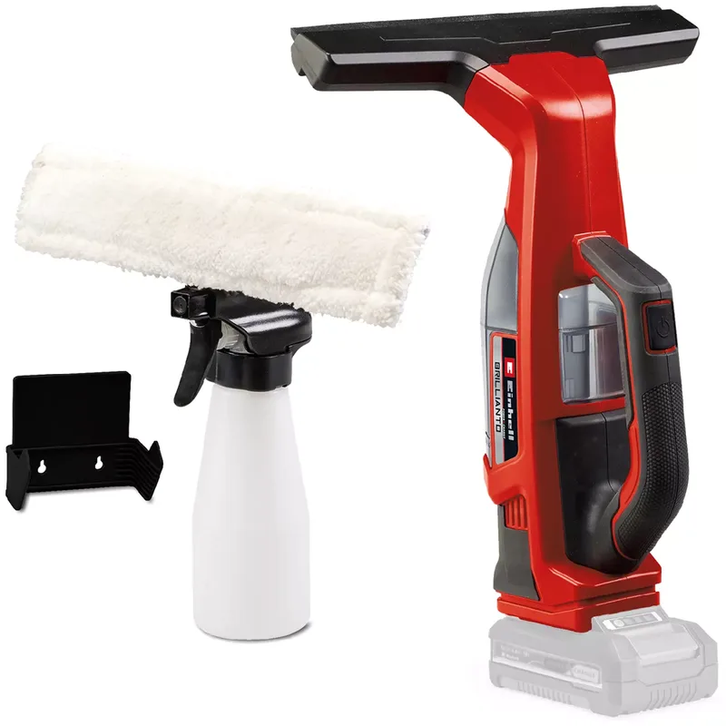 Einhell BRILLIANTO - Nettoyeur de vitres à batterie - aspire résidu humide