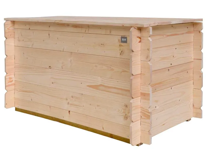 Alce Giove - Coffre à outils de jardin - 130 x 60 x 54 cm