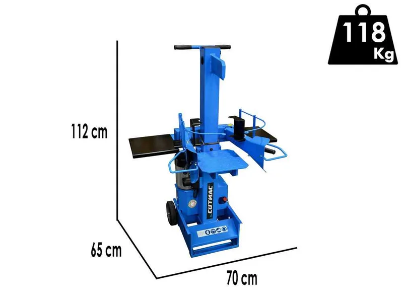 Docma SVG800 220 RAPID PLUS - Fendeuse à bois électrique - Verticale