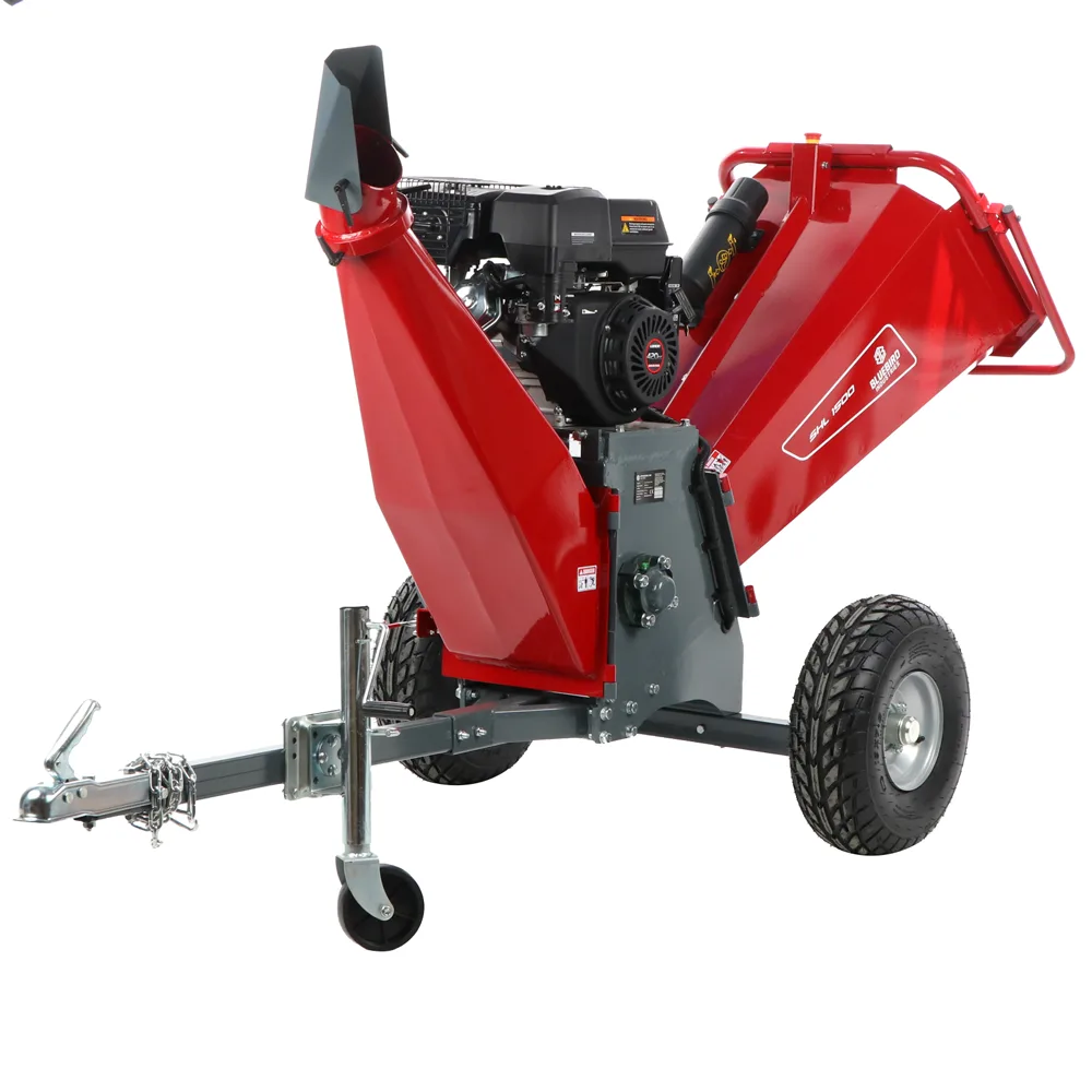 Blue Bird SHL 1500 - Broyeur thermique à branches - Moteur Loncin G420FD