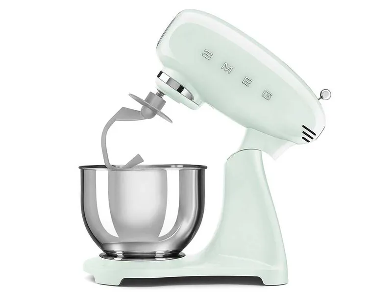 Smeg Full Color Vert pastel - Batteur mélangeur planétaire - Cuve Inox de 4,8 litres