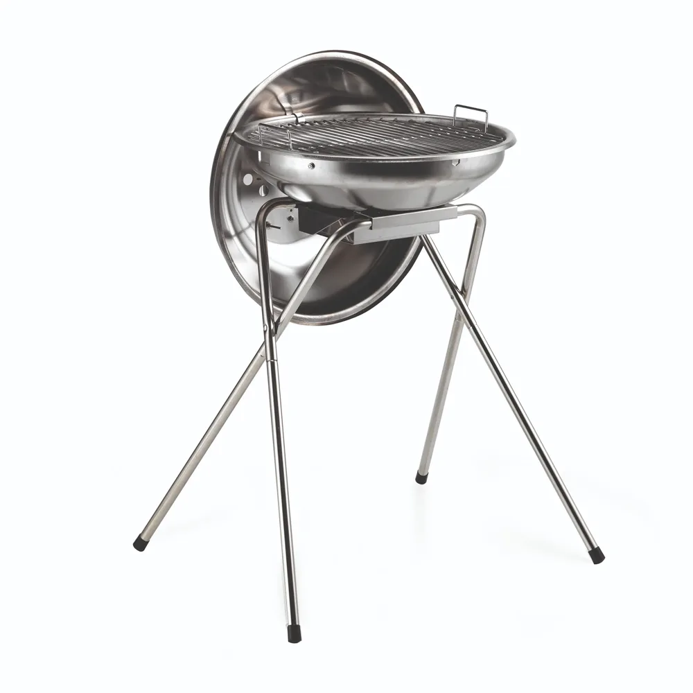 Ompagrill 485 Pro Inox 70480/Cover - Barbecue à charbon