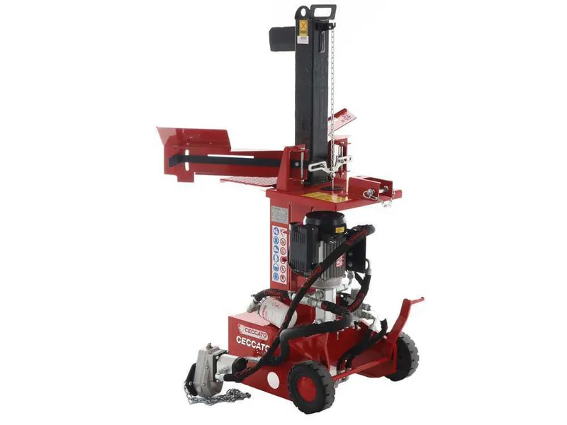Ceccato bull SPLET10 kombi - Fendeuse à bois hybride - Verticale - Électrique et à tracteur