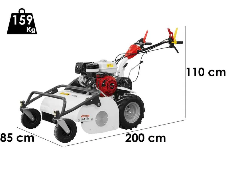 Barbieri G775 - Tondeuse débroussailleuse à couteaux - Honda GX340