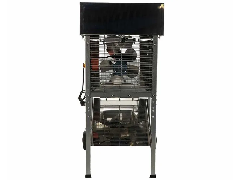 Jolly Falkom – Effeuilleuse électrique pour olives en acier inoxydable AISI 304 – Variateur de vitesse et cuve de 77 L