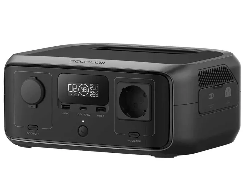 EcoFlow River 3 - Power Station Batterie Portable - 300W - 245 Wh/19.2V