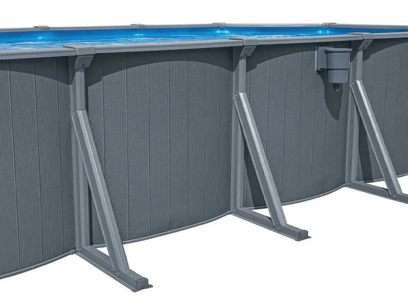 Bestway Hydrium 561CW - 732x366x132 cm - Piscine ovale pour 11-15 personnes