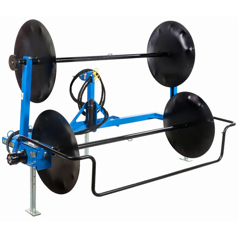 Zanon AVR-250 - Enrouleur de filets pour olives - Moteur hydraulique - Support double bobine inclus
