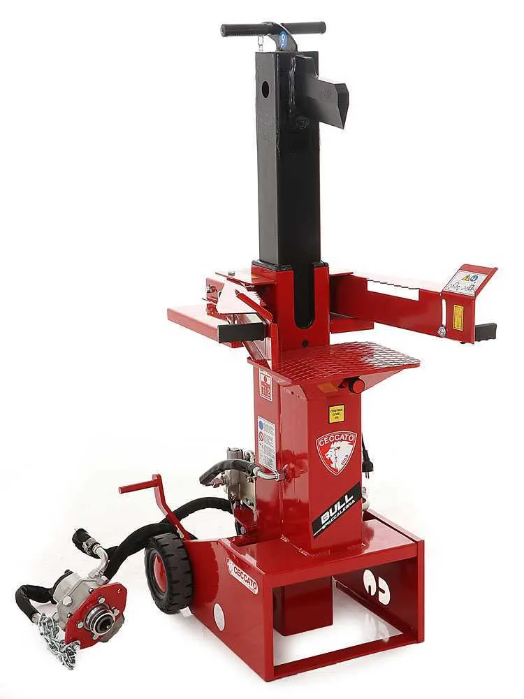 Ceccato bull SPLET12 kombi - Fendeuse hybride - Électrique et à tracteur - Verticale