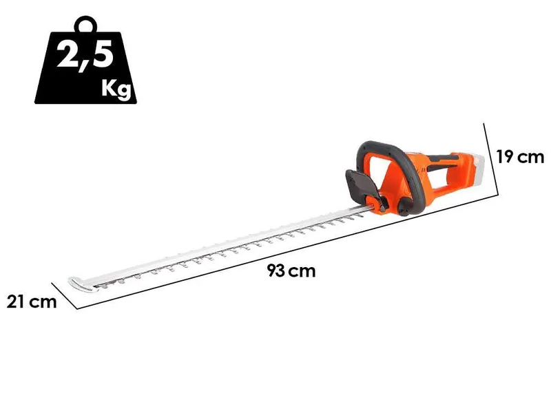 Stocker 632 - Taille-haie à batterie - Lamier de 50 cm