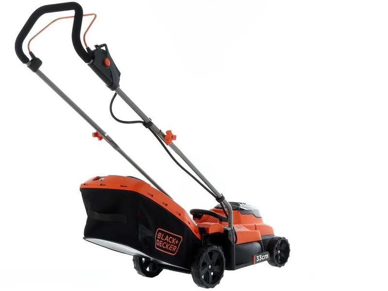 Tondeuse à gazon électrique à batterie Black & Decker BCMW3318L2-QW - 36V 2.5Ah + une batterie 18V 2Ah