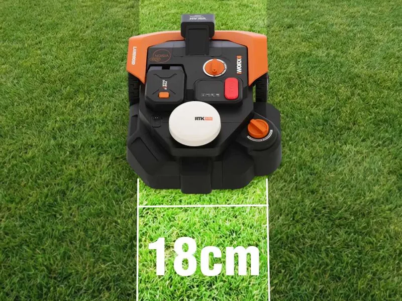 Worx Landroid Vision Cloud WR308E - Robot tondeuse - Sans installation