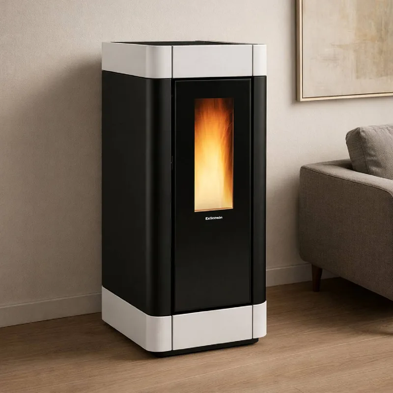 Extraflame sinfony - Blanc poêle à granulés evolution line