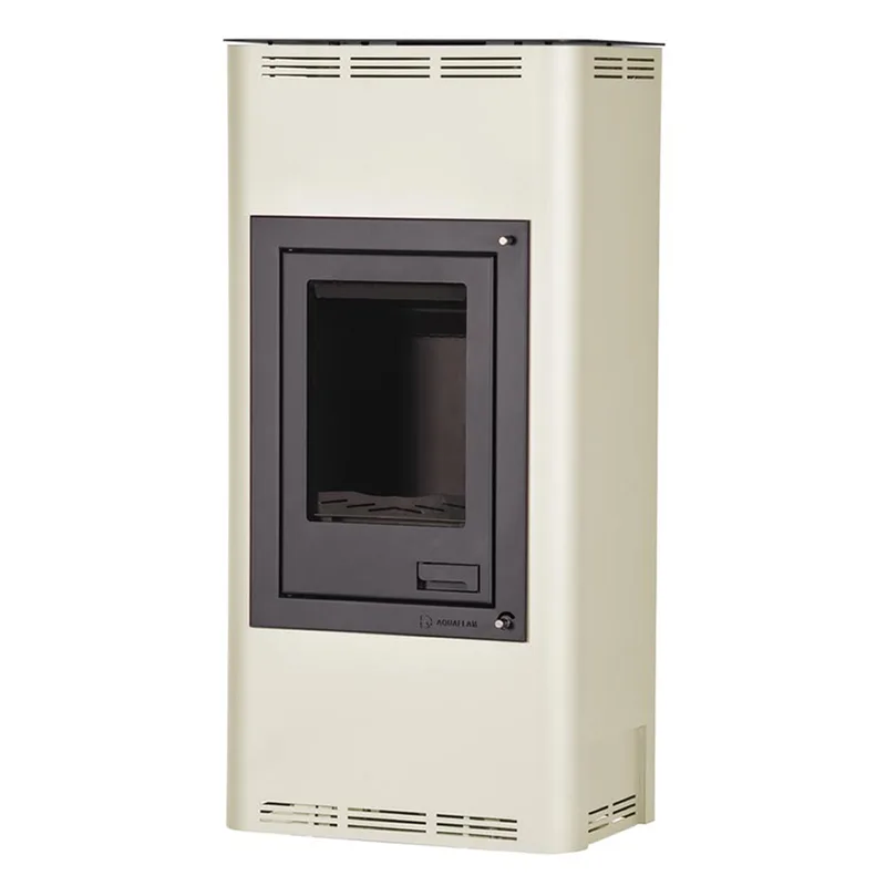 Aquaflam 7 Basic Poêle à bois hydraulique Crème