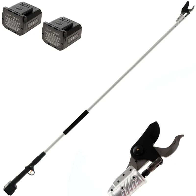 Volpi KV201 - Sécateur électrique sur perche - 2x21.6V 4Ah - Diamètre de coupe 38 mm