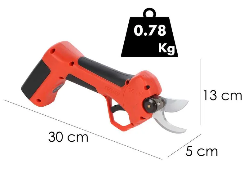 Stocker Kantia E-22 TR - sécateur électrique de taille - 7.2V/2.5Ah - Diamètre de coupe 22 mm