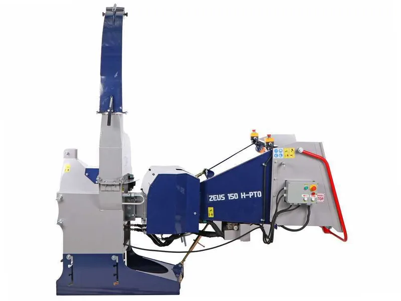 BullMach zeus 150 h-pto - Broyeur pour tracteur - Avec rouleaux d'entraînement à commande hydraulique