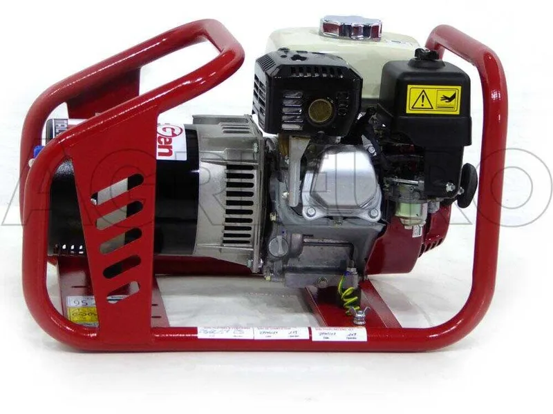TecnoGen H3500 - Groupe électrogène 2.8 KW monophasé - Honda GX 200 - Alternateur italien