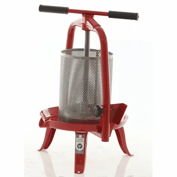 Baesso V20 - Pressoir à vis pour fruits et légumes 9 L – Cage en acier inoxydable
