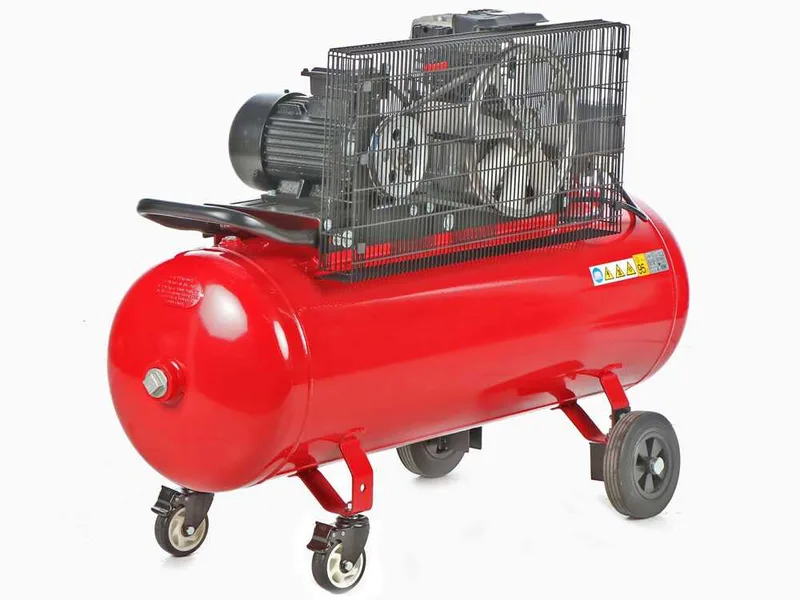 Fiac AB 150/348 - Compresseur d'air électrique triphasé à courroie - Moteur 3 CV - 150 L