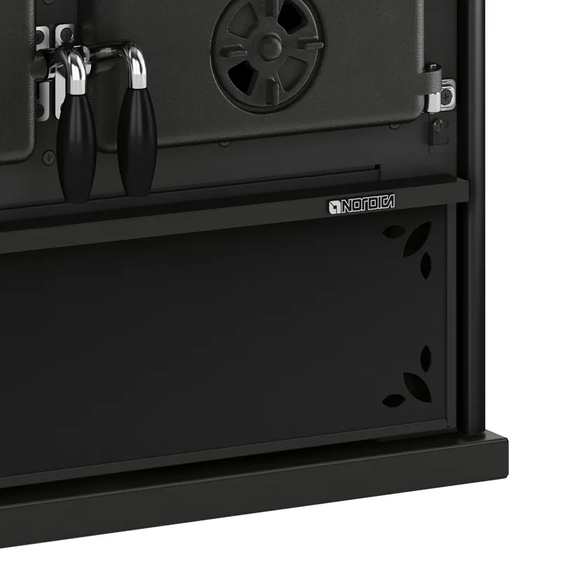 La Nordica Rosetta SX.16 Steel cuisinière à bois acier anthracite-noir