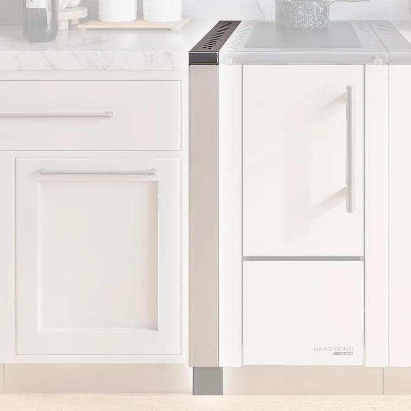 Haas+Sohn barre d'espacement HS 40 gauche, blanc