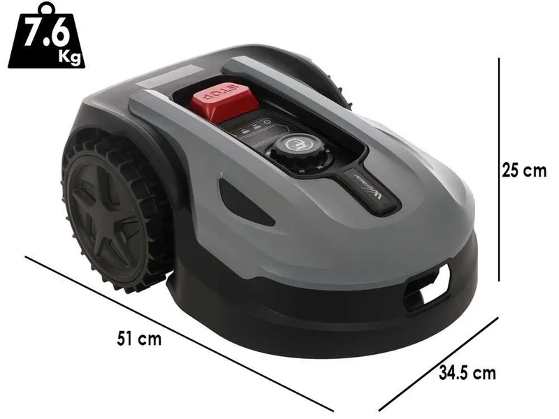 Wiper POP 5S - Robot tondeuse - Surface maximale conseillée 500 m2