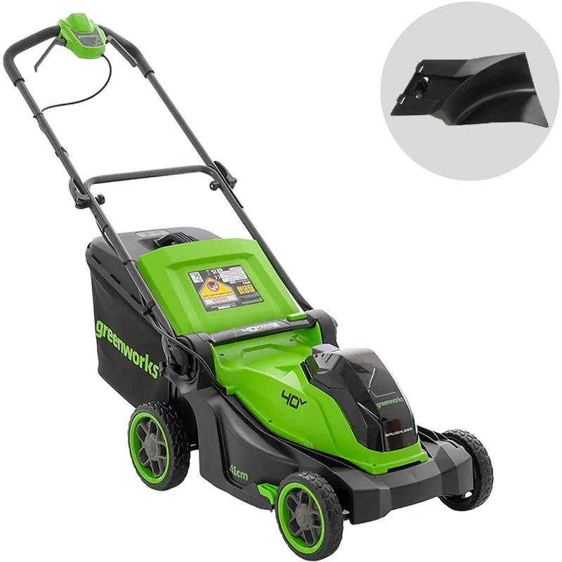 Greenworks LM4104 - Tondeuse à gazon à batterie 40 V