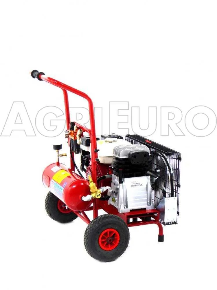 Motocompresseur Airmec CRS 1055/510 (510 L/min) moteur Honda GX 160 compresseur