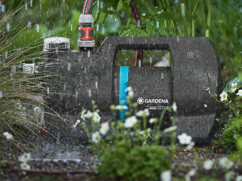 Gardena 4600 Silent - Pompe électrique de jardin auto-amorçante - 600 W