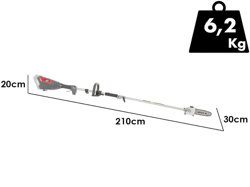 Ama Freemow 98702 - Débroussailleuse multifonction à batterie - 40 V - sans batteries ni chargeur