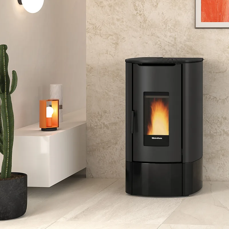 Extraflame Prestige Line Angy Top 16 poêle à granulés Noir