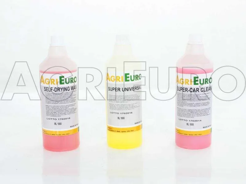 Set 3 détergents professionnels pour nettoyeur haute pression - spécifiques pour le Nettoyage Auto - 3 flacons de 1 L