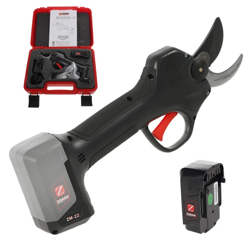 Zanon ZM 22 - Sécateur électrique de taille - 7,2V 2,5Ah - Diamètre de coupe 22 mm