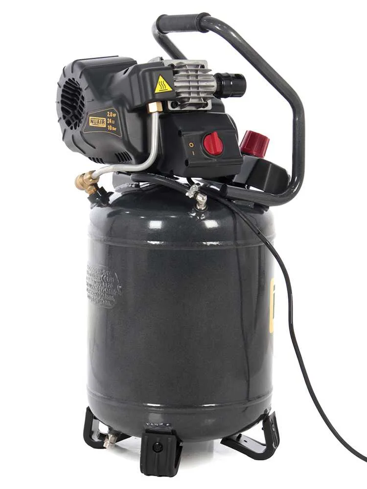 Nuair FU 227/10/24V - Compresseur d'air électrique portatif monophasé - Moteur 2 CV - 24 L