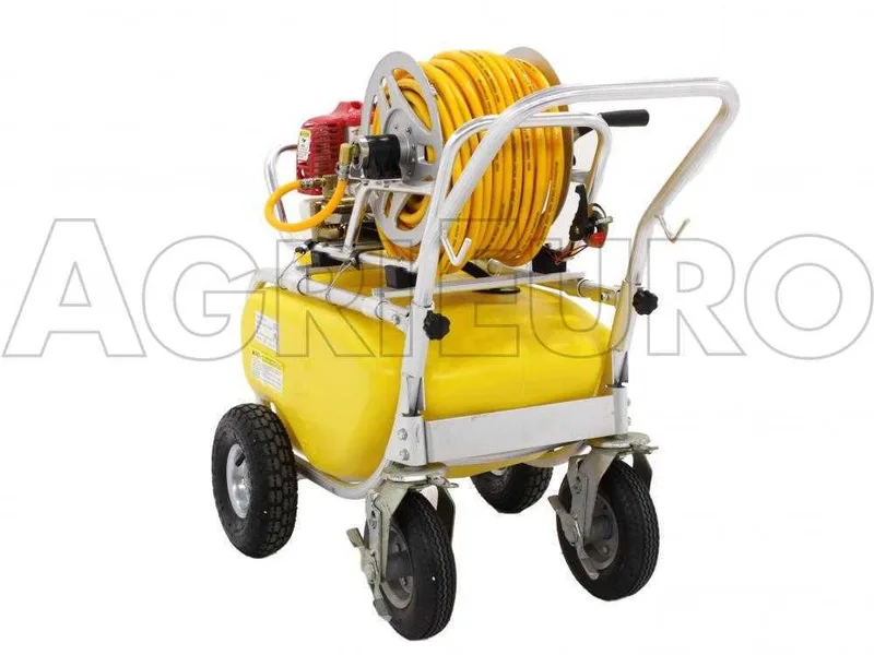 Pompe agricole thermique sur chariot en aluminium GeoTech SP 1050 2S ALU - 2 temps à mélange