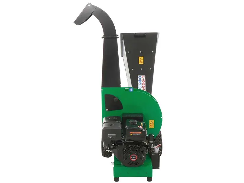 Seven Italy BIGCH420 - Broyeur de branches thermique - Moteur Loncin G420F - Démarrage électrique