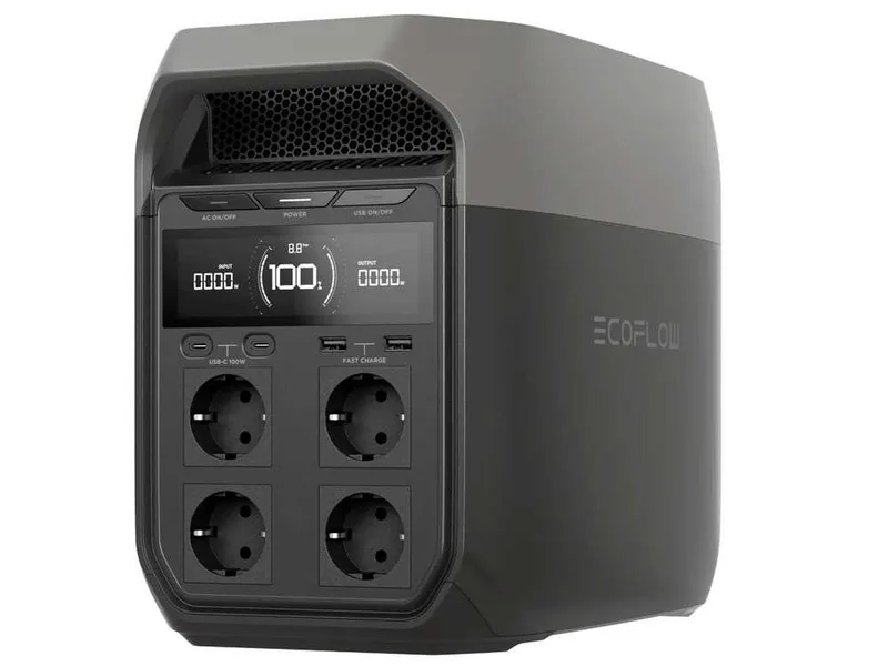 EcoFlow Delta 3 - Batterie PowerStation portable - 1800 W - 1024 Wh/51,2 V