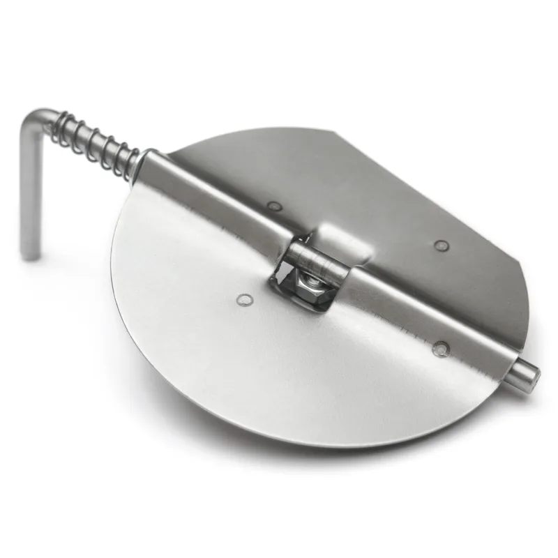 Raik Basic modérateur de tirage 150mm brut pour tuyau de fumée / conduit de fumée