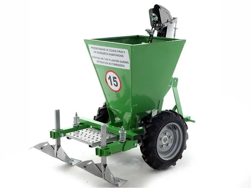 Bomet Gemini - Planteuse de pommes de terre à une rangée - Roues en caoutchouc