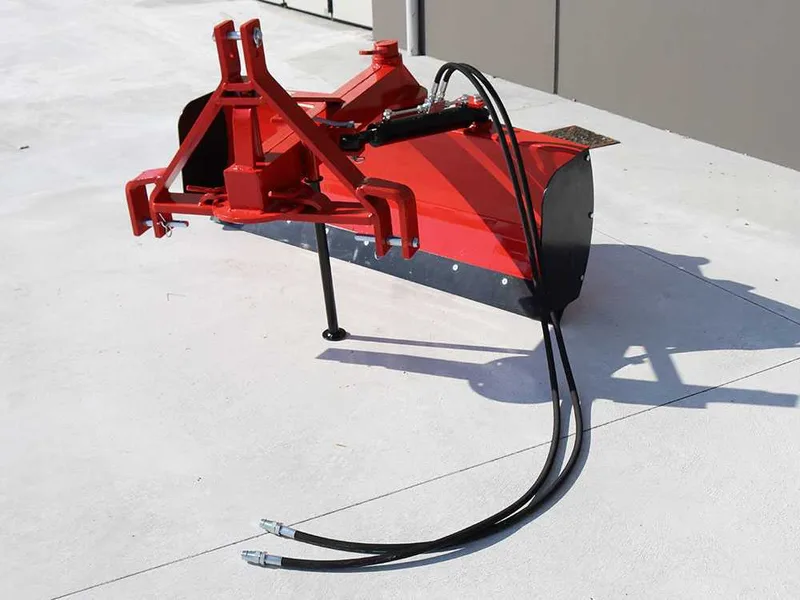 Niveleuse hydraulique à tracteur AgriEuro LLP200 - Série Lourde - Pivot d'attelage et lame rotatifs