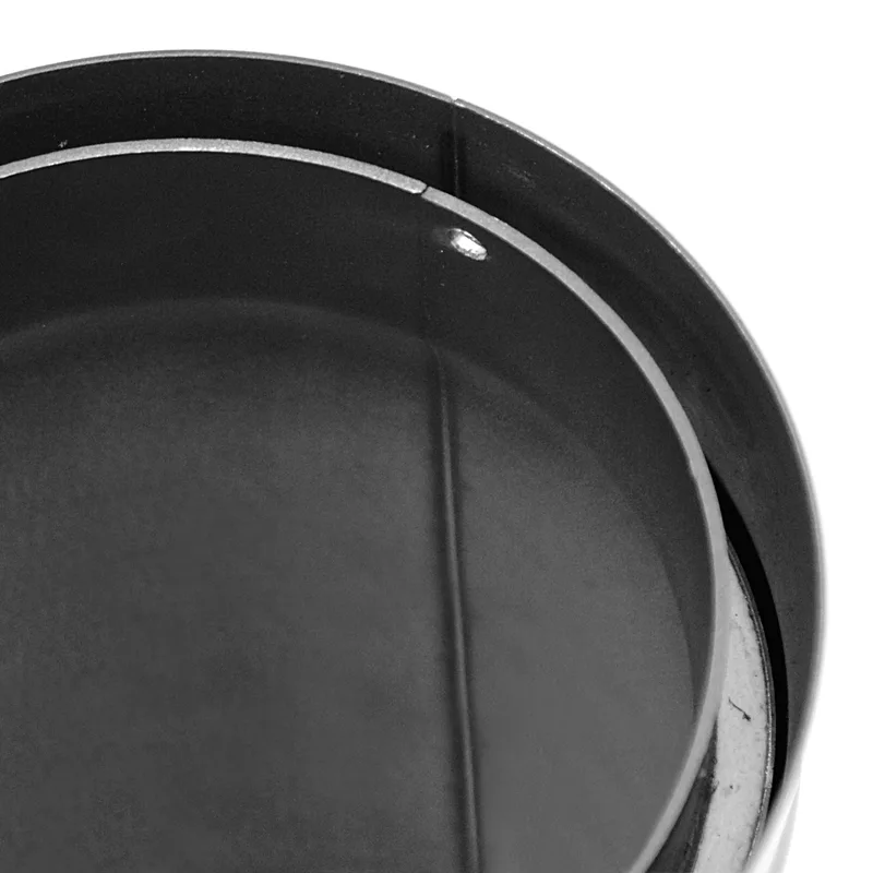 Raik Izoker élément de longueur 150mm noir double paroi L: 1000mm pour tuyau de fumée / conduit de fumée