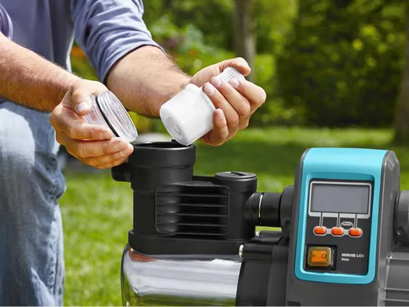 Pompe électrique Gardena automatique 6000/6E LCD Inox - 1300W
