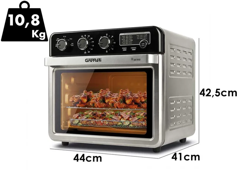 G3 Ferrari Friggisano 32L - Four électrique - Friteuse à air chaud