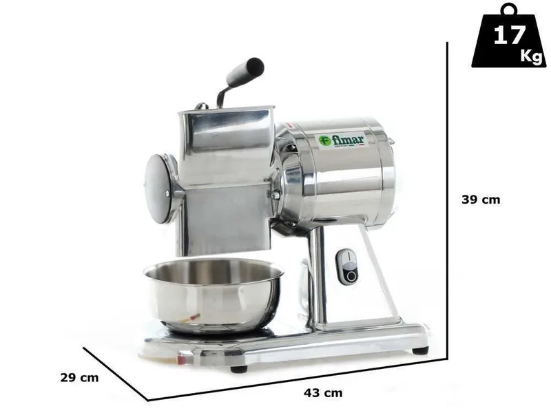 Fimar GR12S - Râpe électrique professionnelle - 750W