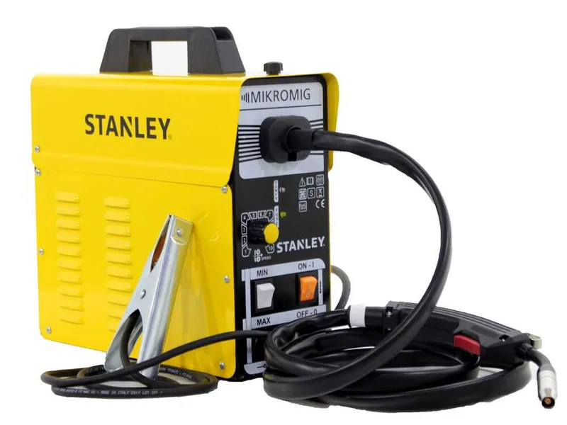 Poste à souder à fil transformer mig Stanley mikromig - uniquement sans gaz - 95A max - monophasé