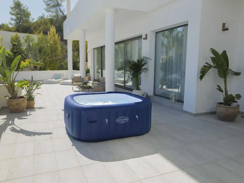 Bestway Lay-Z-Spa Hawaii AirJet 6001H - 180x180x71 cm - Spa gonflable à hydromassage